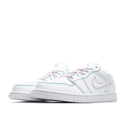 Picture of Air Jordan 1 Low GS 'Aurora Green'