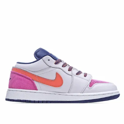 Picture of Air Jordan 1 Low GS 'Fire Pink Hyper Crimson'