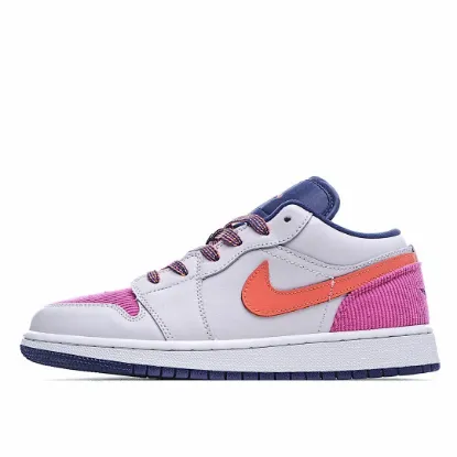 Picture of Air Jordan 1 Low GS 'Fire Pink Hyper Crimson'