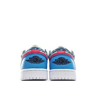 Picture of Air Jordan 1 Low GS 'Funky Patterns'