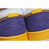 Picture of Air Jordan 1 Low Joe 1 Low Basketball Shoes Purple Gold Lakers