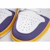 Picture of Air Jordan 1 Low Joe 1 Low Basketball Shoes Purple Gold Lakers