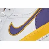 Picture of Air Jordan 1 Low Joe 1 Low Basketball Shoes Purple Gold Lakers