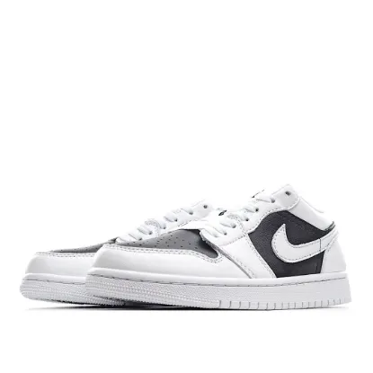 Picture of Air Jordan 1 Low Low Top Retro Culture Basketball Shoes Black And White Panda