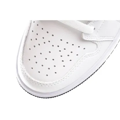 Picture of Air Jordan 1 Low Low Top Retro Culture Basketball Shoes White Black