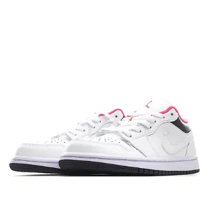 Picture of Air Jordan 1 Low Low Top Retro Culture Basketball Shoes White Black