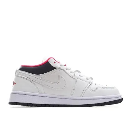 Picture of Air Jordan 1 Low Low Top Retro Culture Basketball Shoes White Black