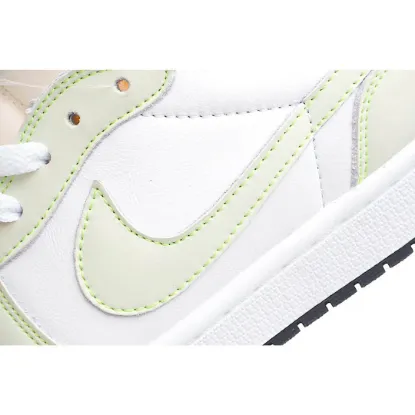 Picture of Air Jordan 1 Low Low Top Retro Culture Basketball Shoes White Green