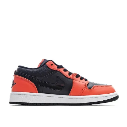 Picture of Air Jordan 1 Low SE 'Black Turf Orange'