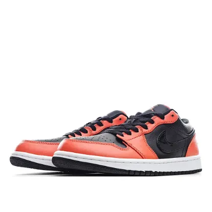 Picture of Air Jordan 1 Low SE 'Black Turf Orange'