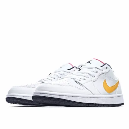 Picture of Air Jordan 1 Low White Mult