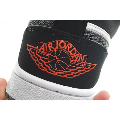 Picture of Air Jordan 1 Retro Low 'Black Infrared'