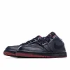 Picture of Air Jordan 1 Retro Low 'Black Silver Red'