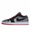 Picture of Air Jordan 1 Retro Low 'Dark Grey Black'