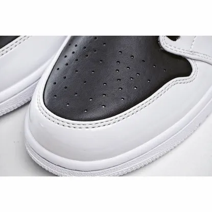 Picture of Nike Air Jordan 1 Low Black & White