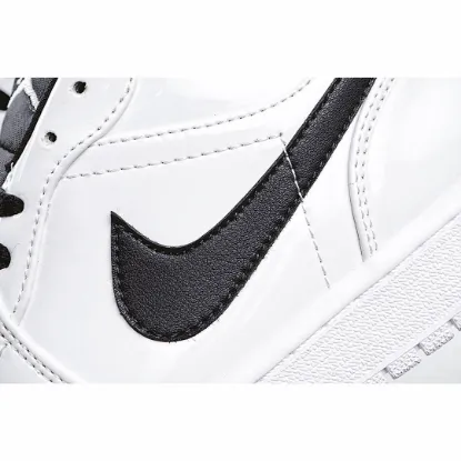 Picture of Nike Air Jordan 1 Low Black & White