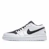 Picture of Nike Air Jordan 1 Low Black & White