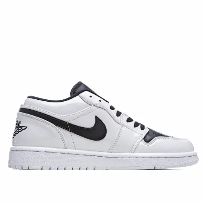 Picture of Nike Air Jordan 1 Low Black & White