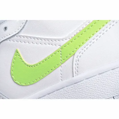 Picture of Nike Air Jordan 1 LowWhite/NeonAJ1 Low Top Classic Retro Culture Casual