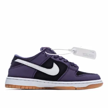 Picture of WMNS Nike SB Dunk Low Pro QS Raw Gum Purple Low Sneakers