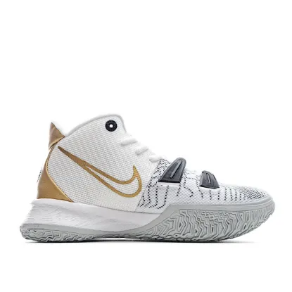 Picture of NIKE KYRIE 7 EP 'WHITE METALLIC GOLD'