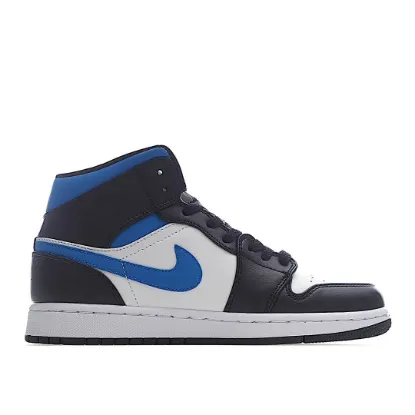 Picture of 2021 Air Jordan 1 Mid GS 'Racer Blue