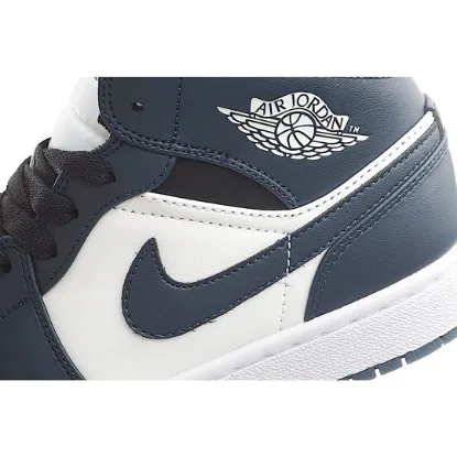 Picture of Air Jordan 1 Mid 'Armory Navy'