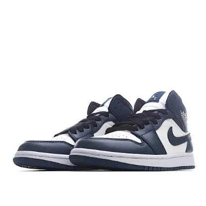 Picture of Air Jordan 1 Mid 'Armory Navy'