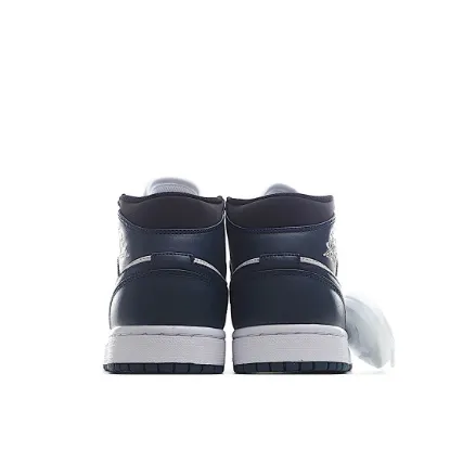 Picture of Air Jordan 1 Mid 'Armory Navy'