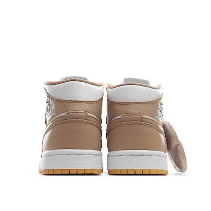 Picture of Air Jordan 1 Mid 'Tan Gum'