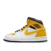 Picture of Air Jordan 1 Mid 'University Gold'