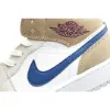 Picture of 0Air Jordan 1 Mid 'White Khaki Blue Void'