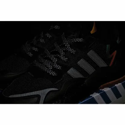 Picture of Adidas Nite Jogger J 'Black Rainbow'