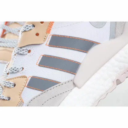 Picture of Adidas Wmns Nite Jogger 'White Glow Orange'