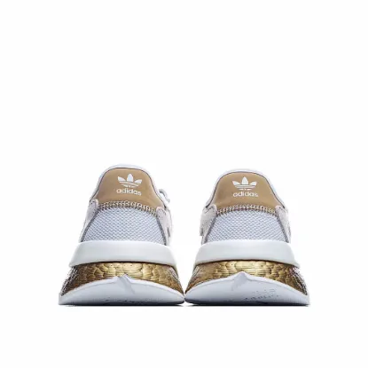 Picture of Adidas Wmns Nite Jogger 'White Gold Metallic'