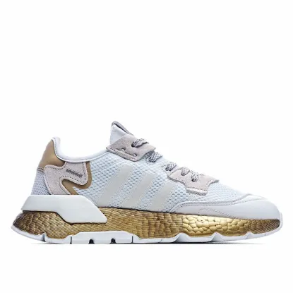 Picture of Adidas Wmns Nite Jogger 'White Gold Metallic'