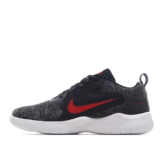 Picture of NIKE FLEX EXPERIENCE RN 10 'BLACK UNIVERSITY RED'