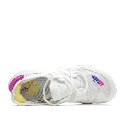 Picture of NIKE FREE RN FLYKNIT 5.0 RUNNING SHOES WHITE FUCHSIA