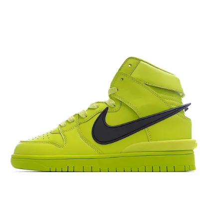 Picture of AMBUSH X NIKE DUNK HIGH GREEN ORANGE