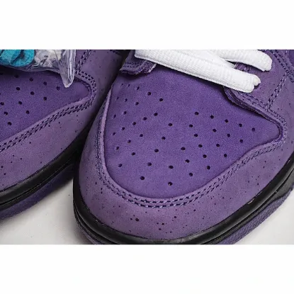 Picture of CONCEPTS X NIKE SB DUNK LOW PURPLE LOBSTER LOW TOP SNEAKERS