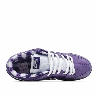 Picture of CONCEPTS X NIKE SB DUNK LOW PURPLE LOBSTER LOW TOP SNEAKERS