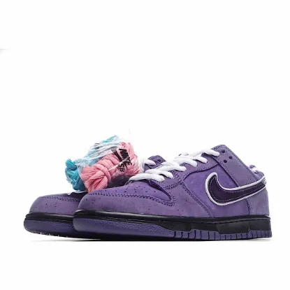 Picture of CONCEPTS X NIKE SB DUNK LOW PURPLE LOBSTER LOW TOP SNEAKERS