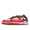 Picture of NBA X NIKE DUNK LOW EMB “CHICAGO” BLACK, WHITE AND RED