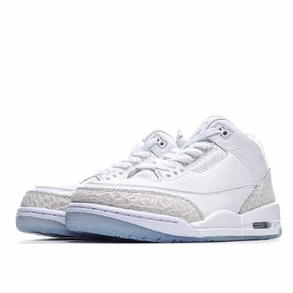 Picture of Air Jordan 3 Retro 'Triple White'