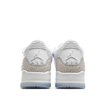 Picture of Air Jordan 3 Retro 'Triple White'