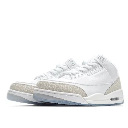 Picture of Air Jordan 3 Retro 'Triple White'