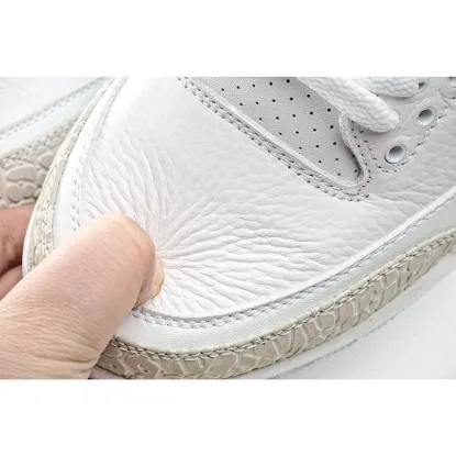 Picture of Air Jordan 3 Retro 'Triple White'