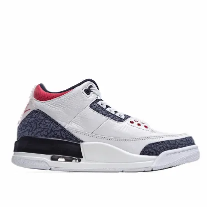 Picture of Air Jordan 3 Retro Denim SE 'Fire Red'