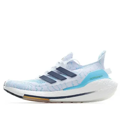 Picture of Adidas UltraBoost 21 'White Clear Blue'