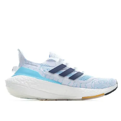 Picture of Adidas UltraBoost 21 'White Clear Blue'